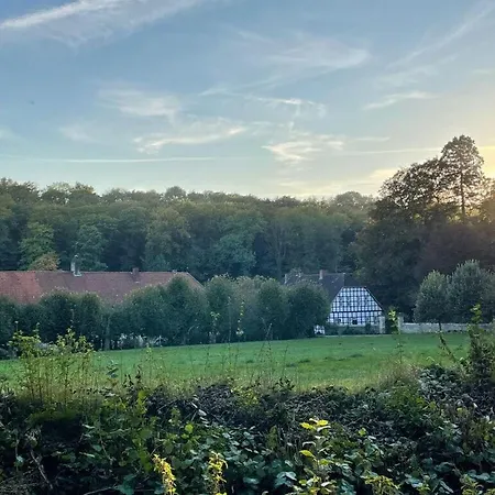 At The Haus Marck Moated Castle Tatil Evi Tecklenburg